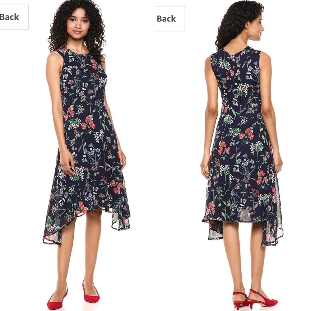 Tommy Hilfiger Women's Chiffon High Low Dress